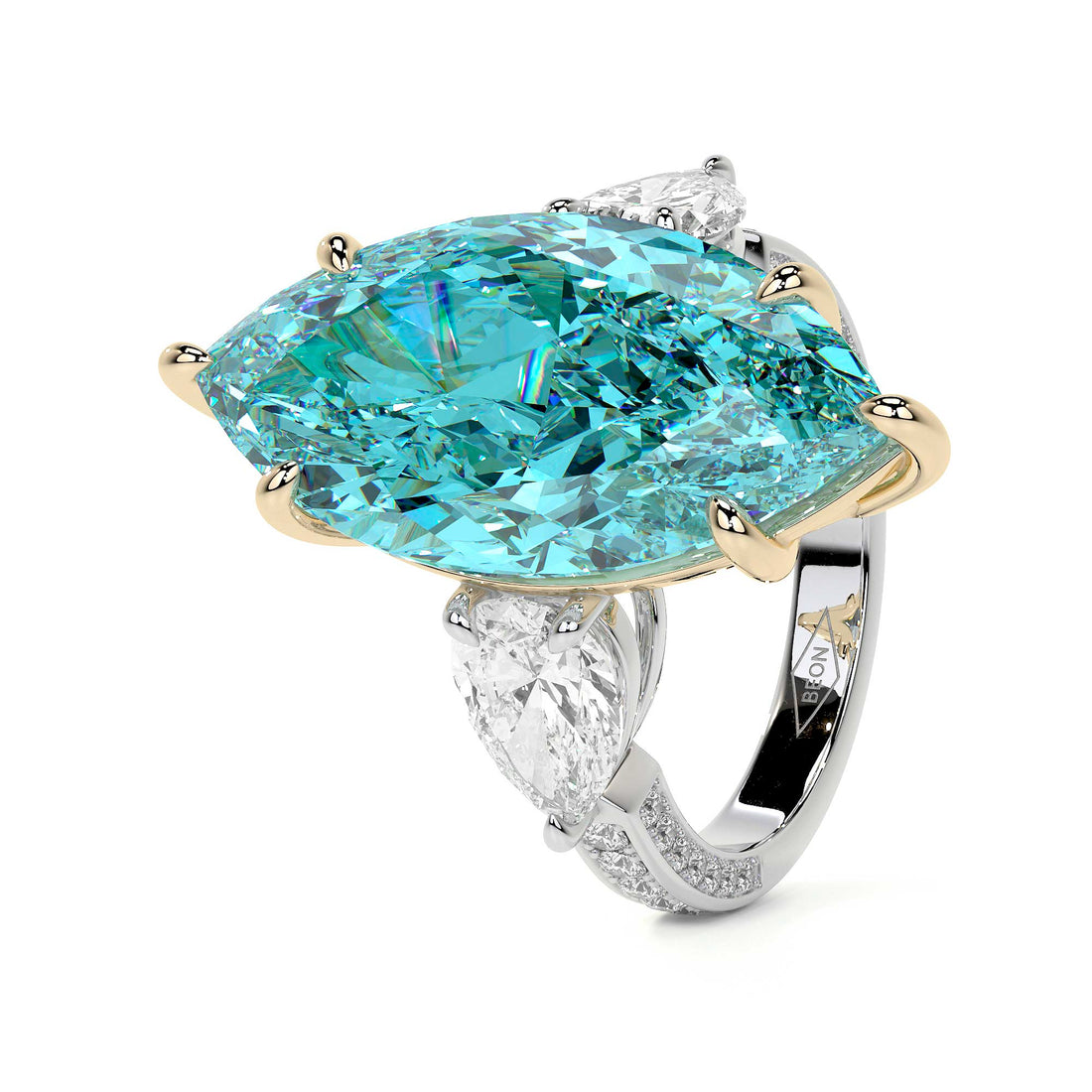 Diana Marquise Blue Diamond Ring
