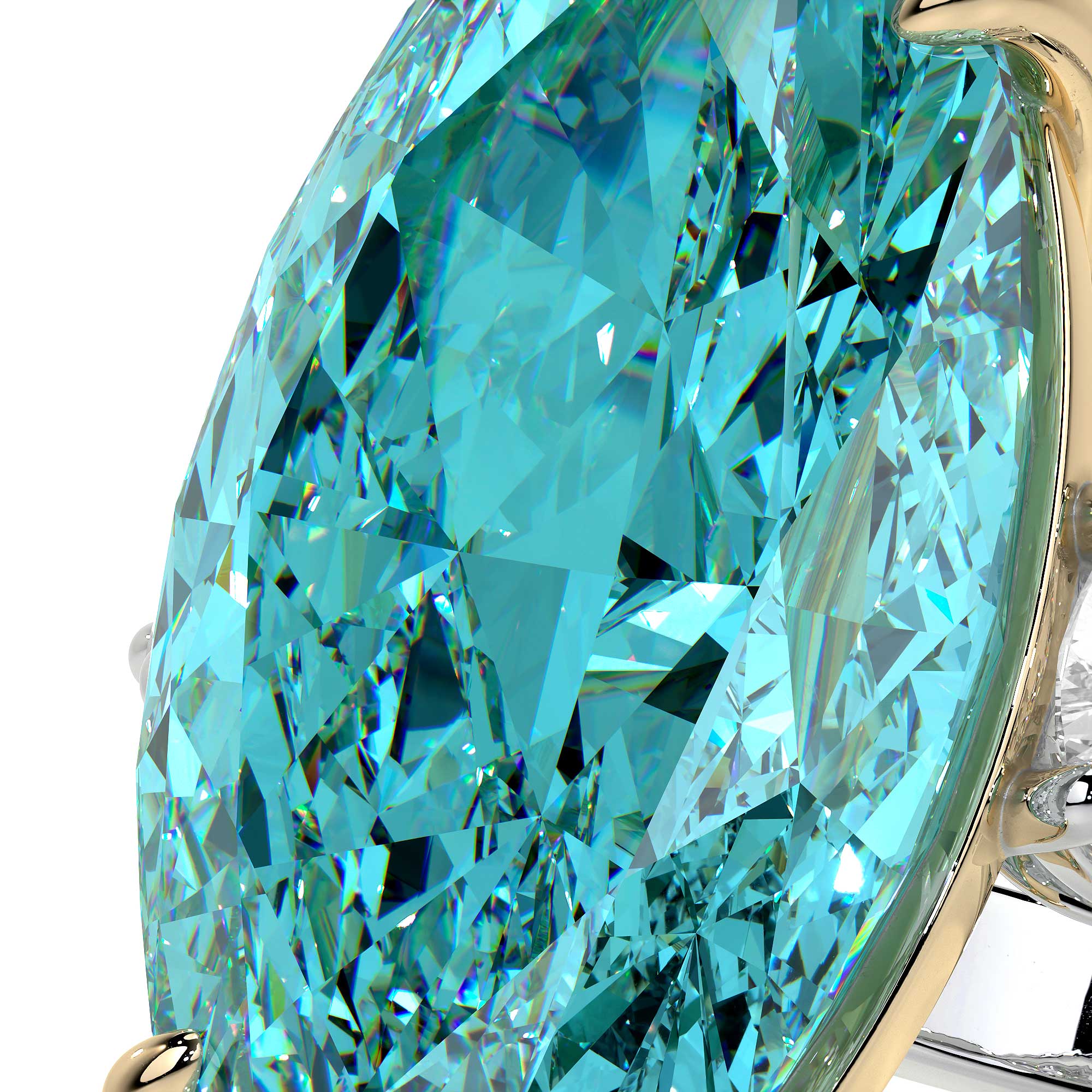 Diana Marquise Blue Diamond Ring