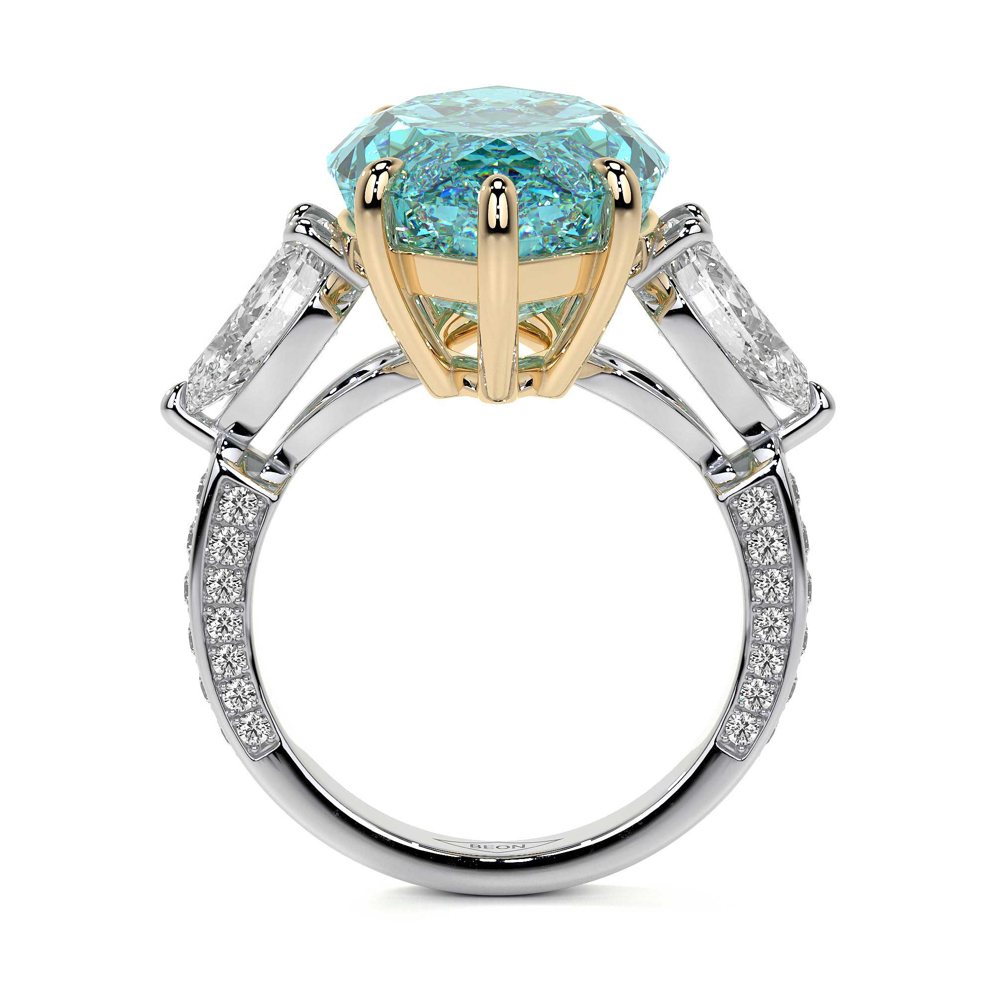 Diana Marquise Blue Diamond Ring