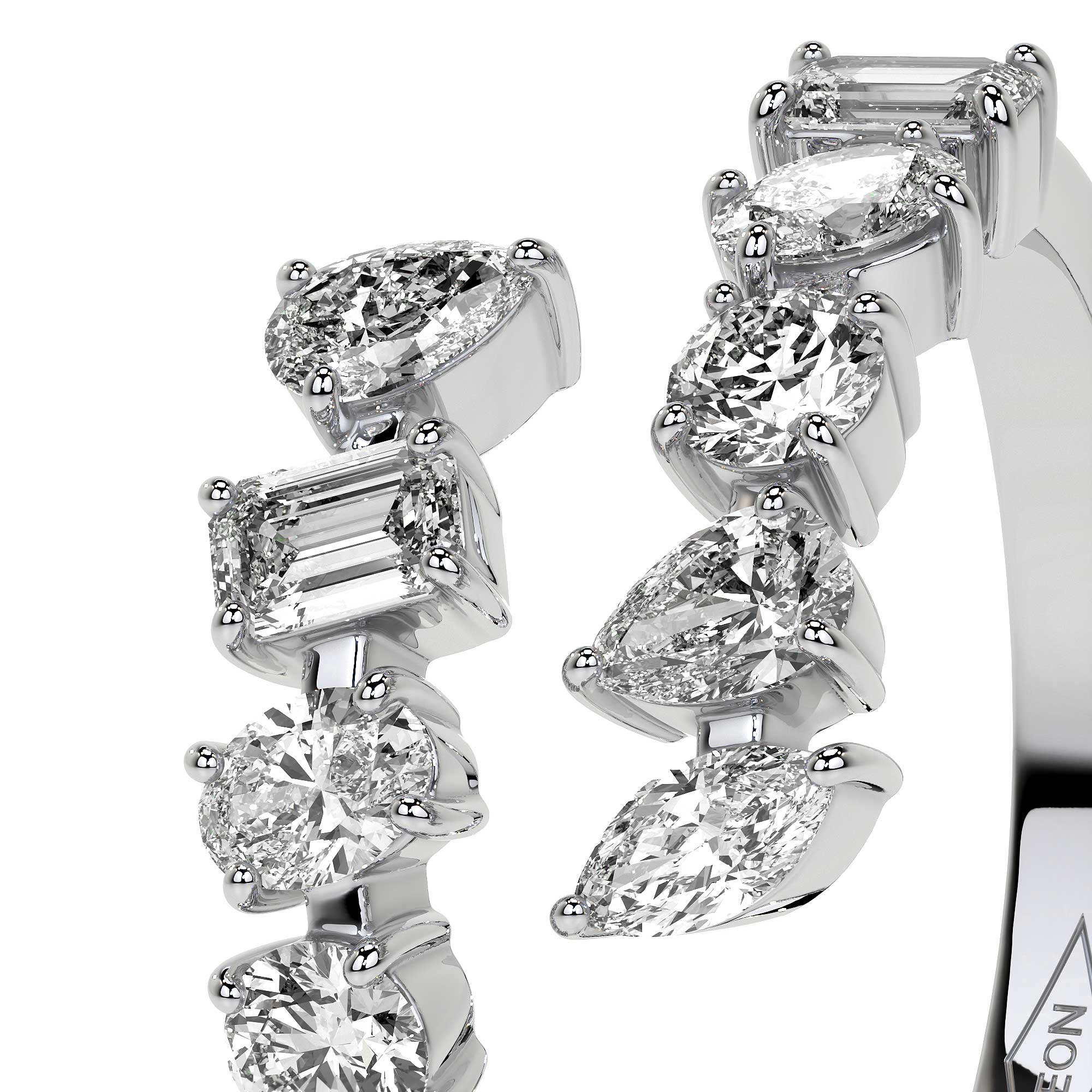 Fancy Diamond Wrap Ring