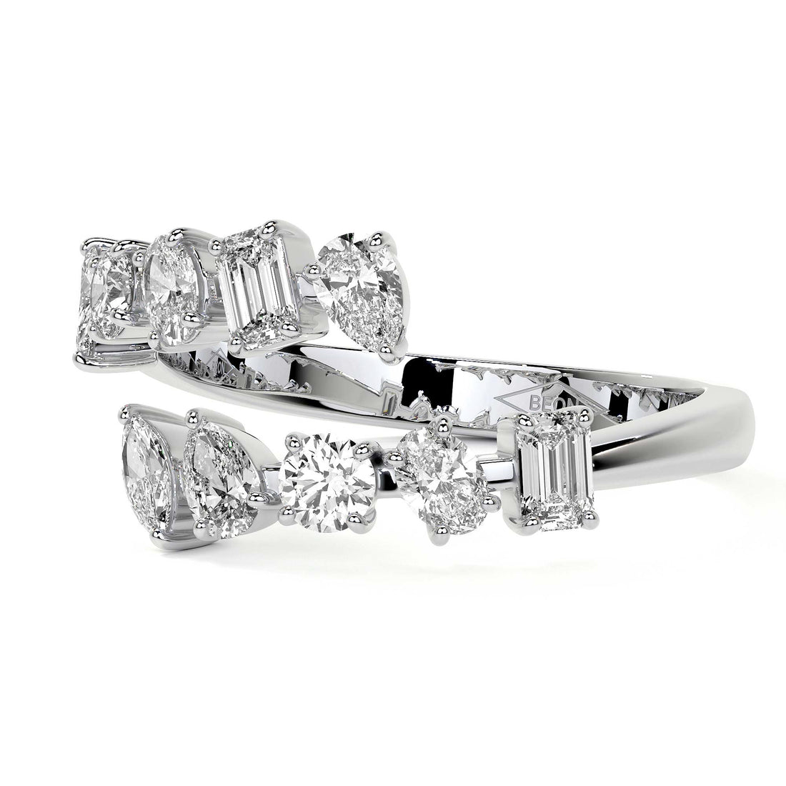 Fancy Diamond Wrap Ring