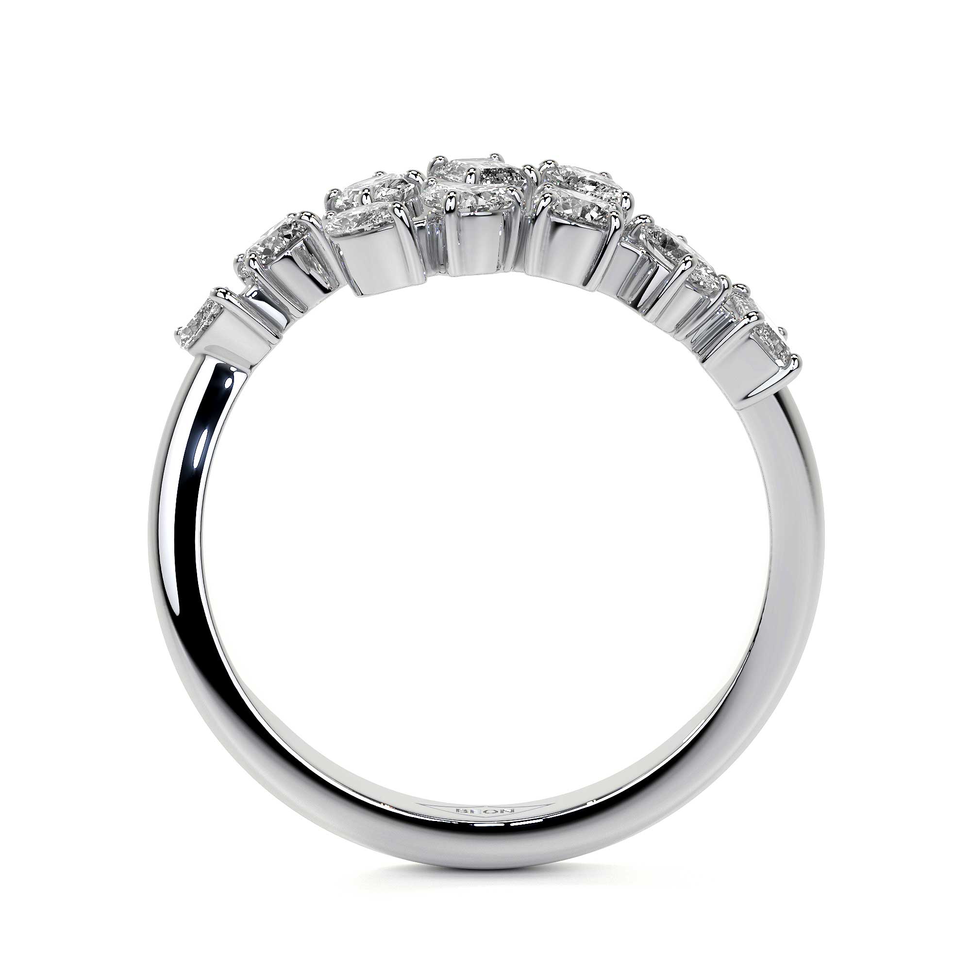 Fancy Diamond Wrap Ring