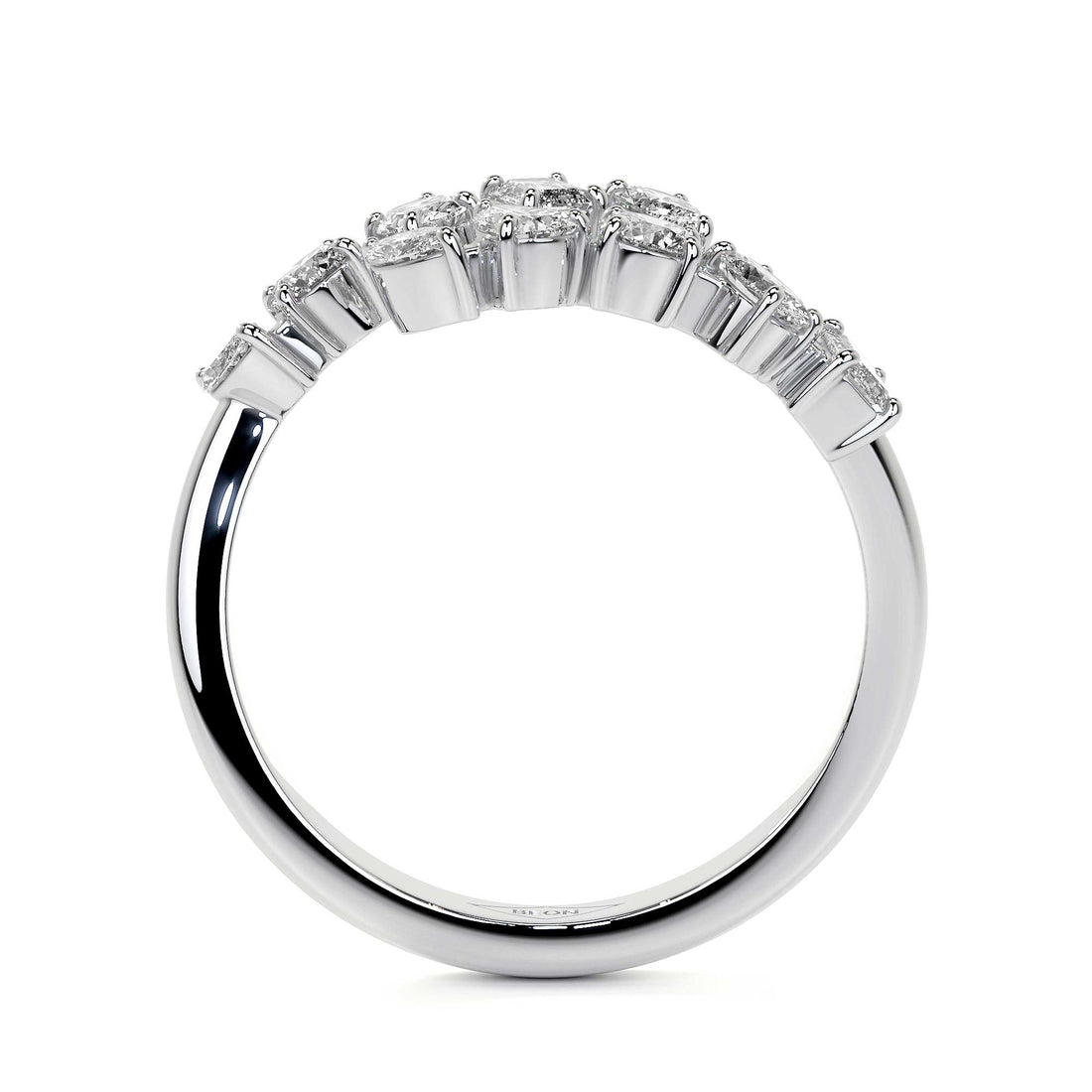 Fancy Diamond Wrap Ring