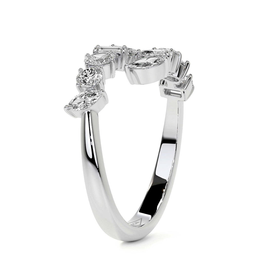 Fancy Diamond Wrap Ring