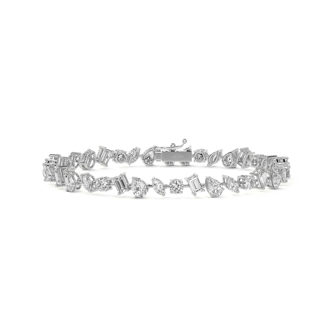 Fancy Diamond Tennis Bracelet
