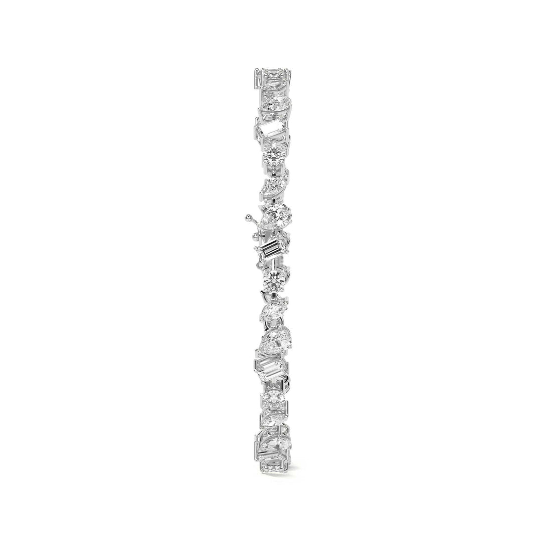 Fancy Diamond Tennis Bracelet