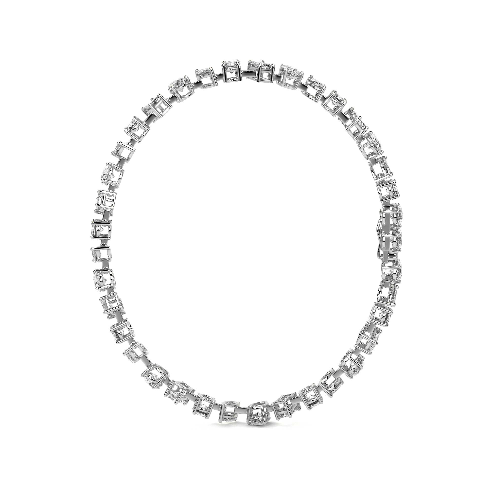 Fancy Diamond Tennis Bracelet