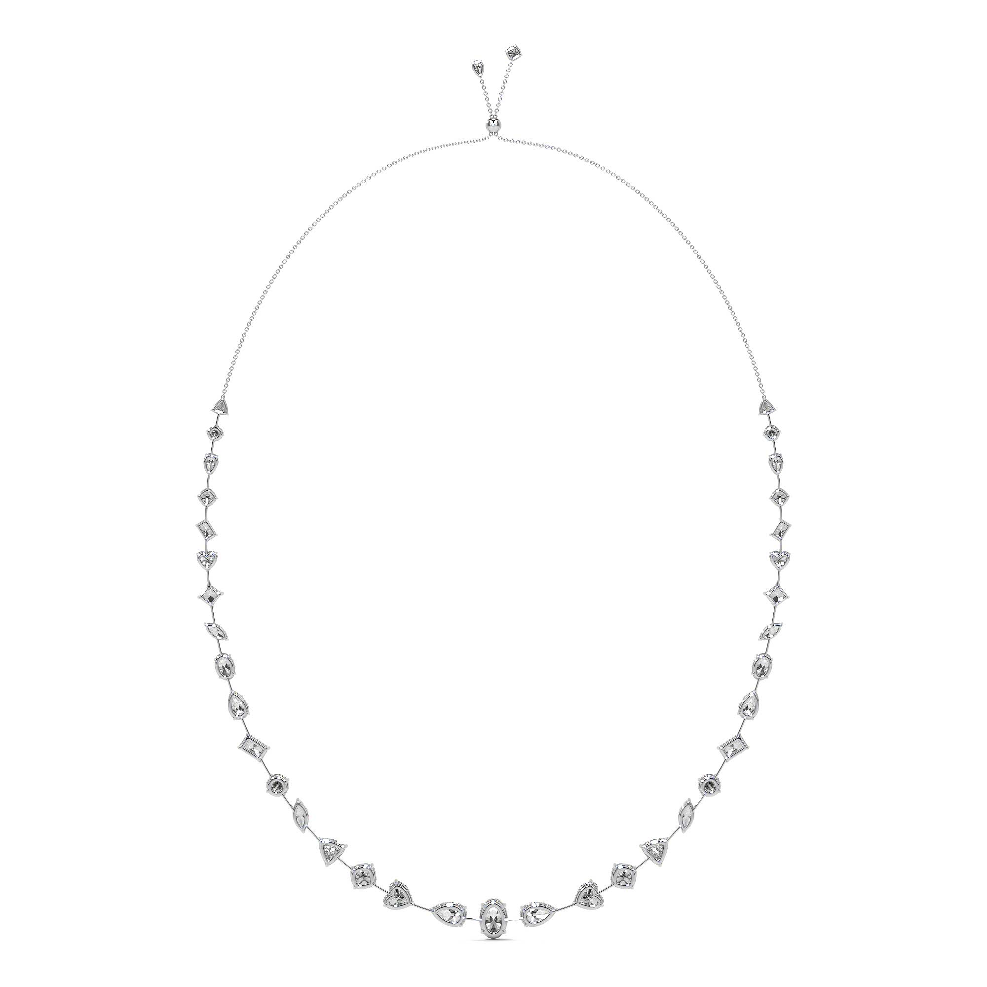 Fancy Diamond Tennis Choker