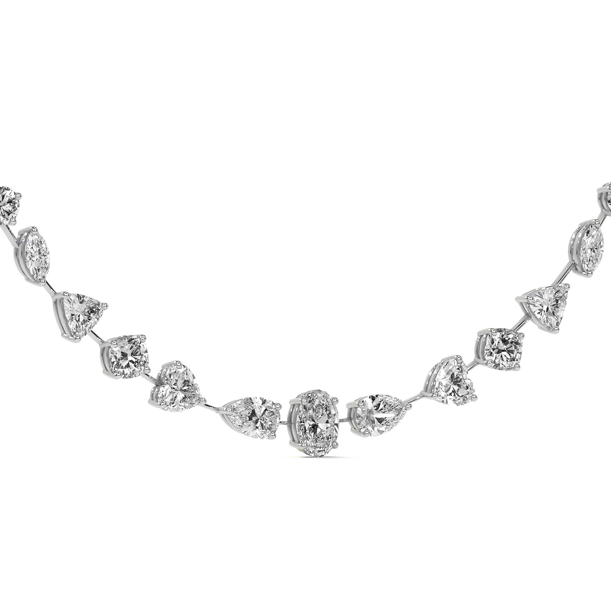 Fancy Diamond Tennis Choker