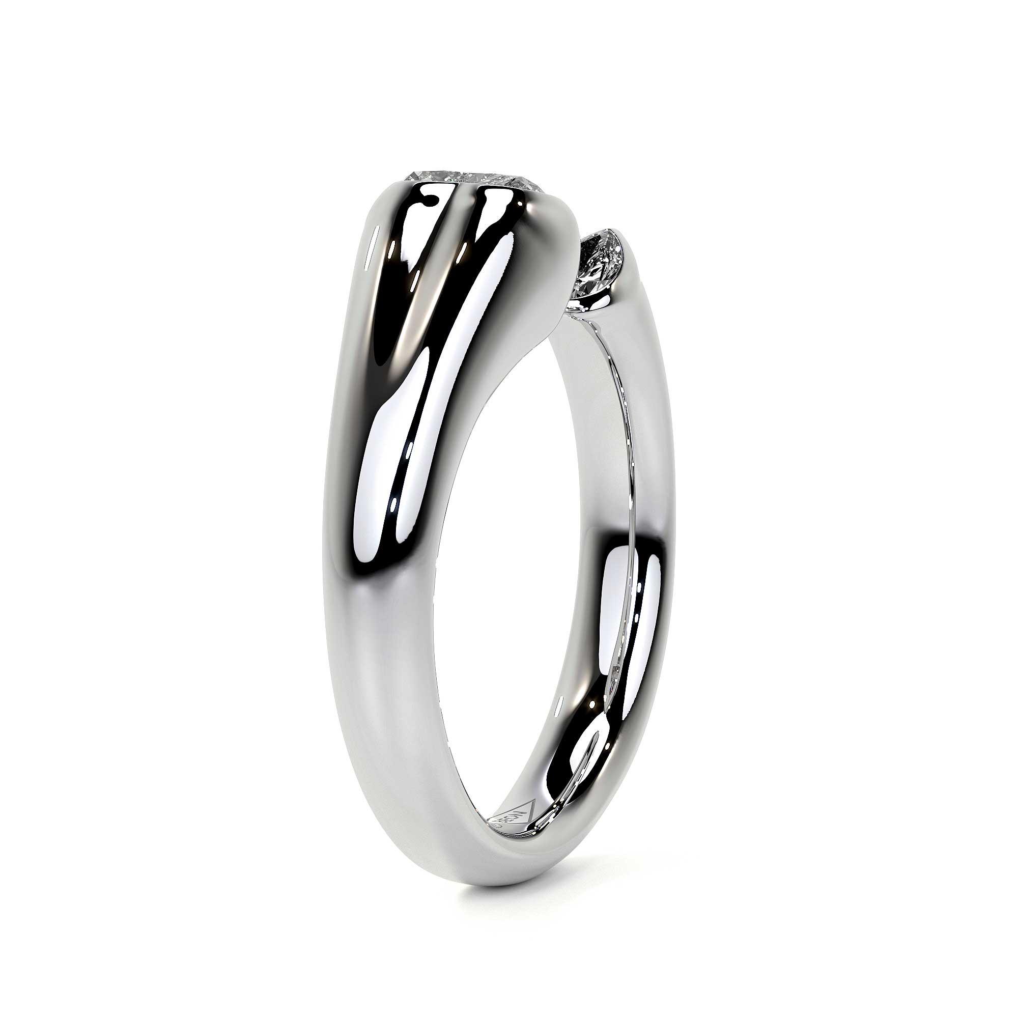 Sculpted Unity Ring