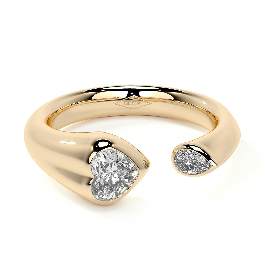 Sculpted Unity Ring