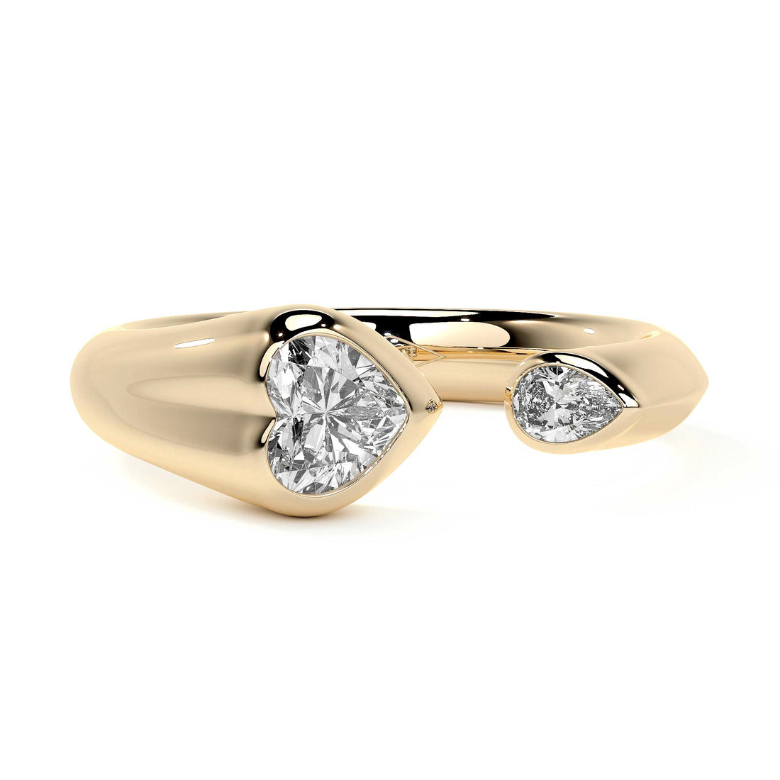 Sculpted Unity Ring
