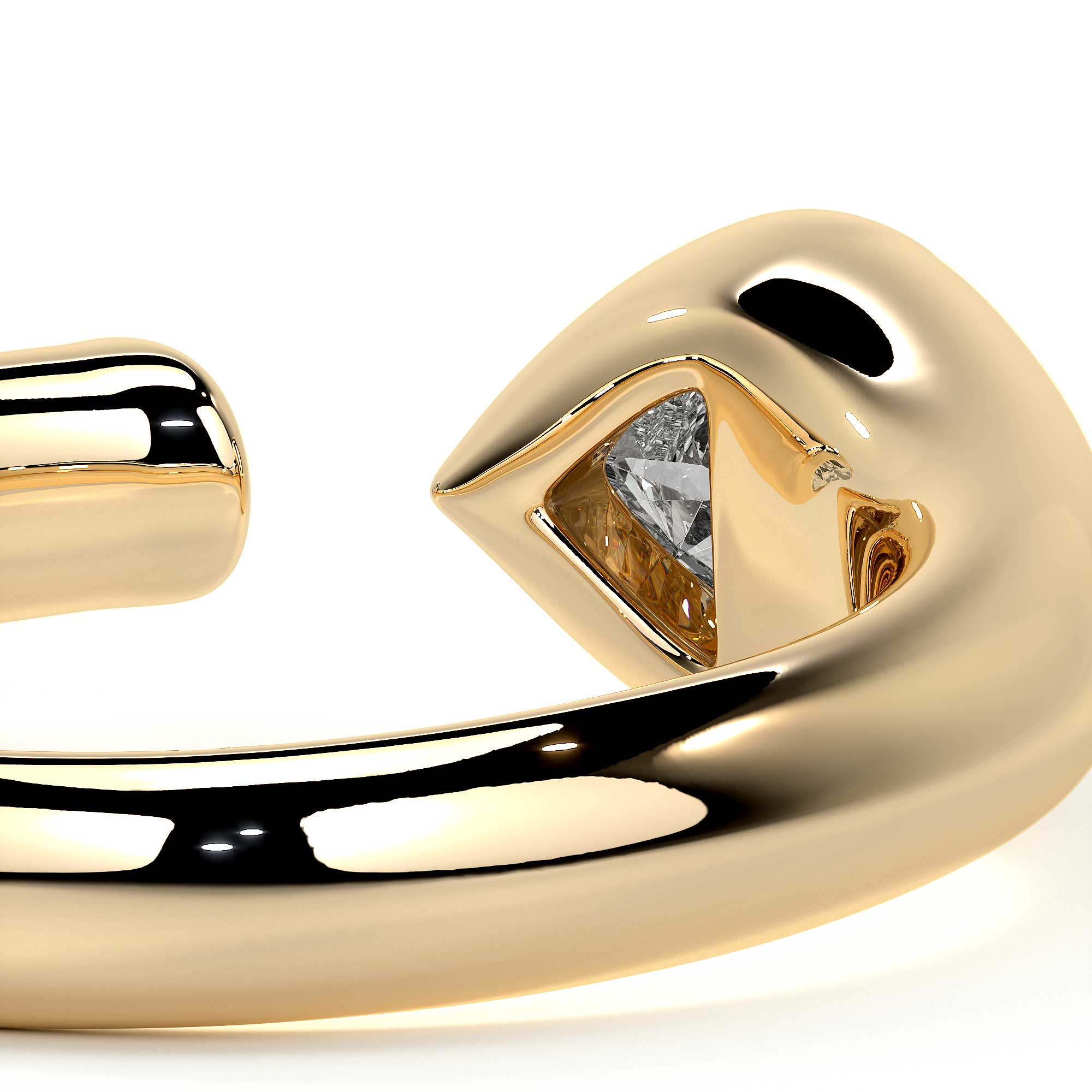Sculpted Unity Ring