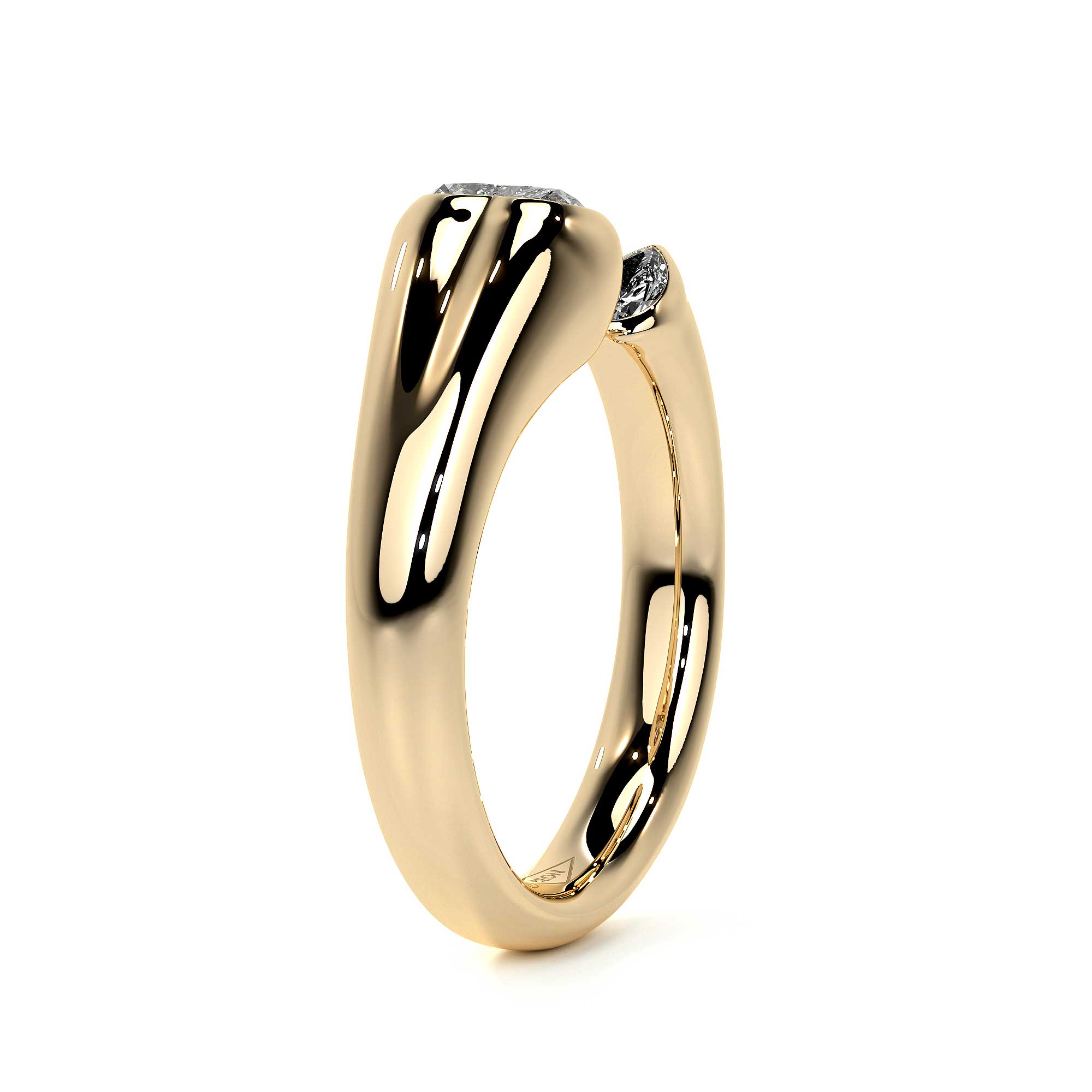 Sculpted Unity Ring