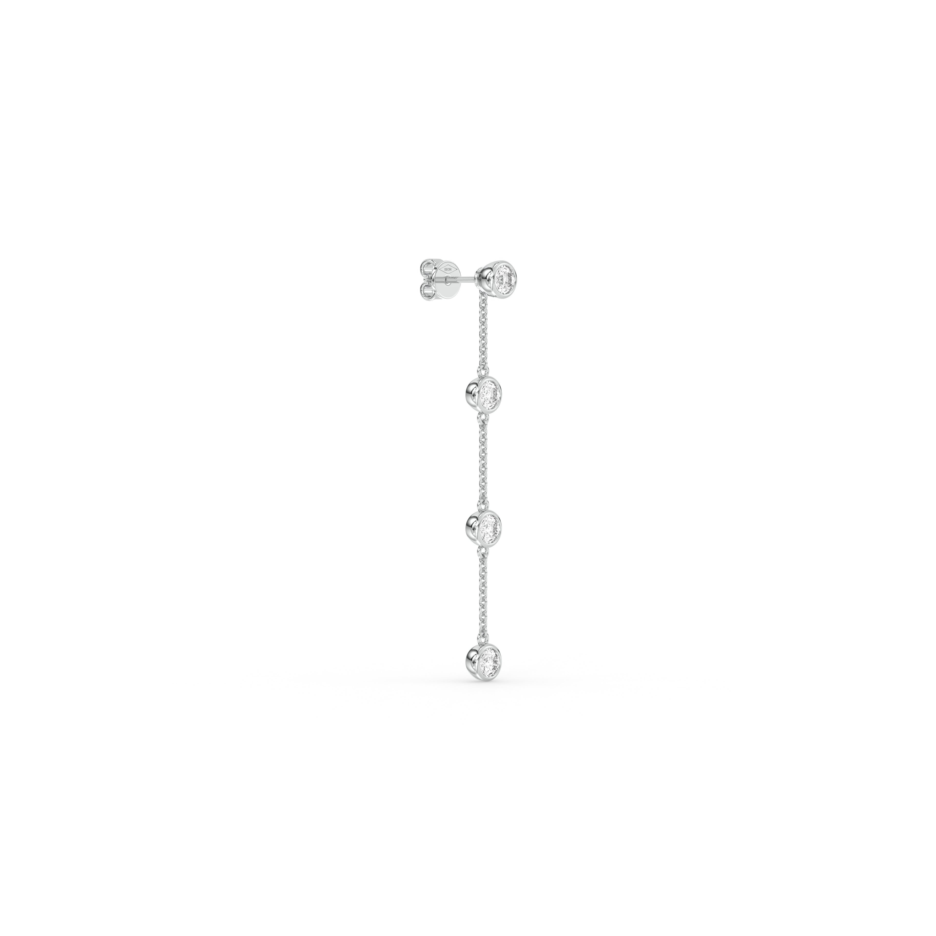 Elegance Chain Duo Earrings