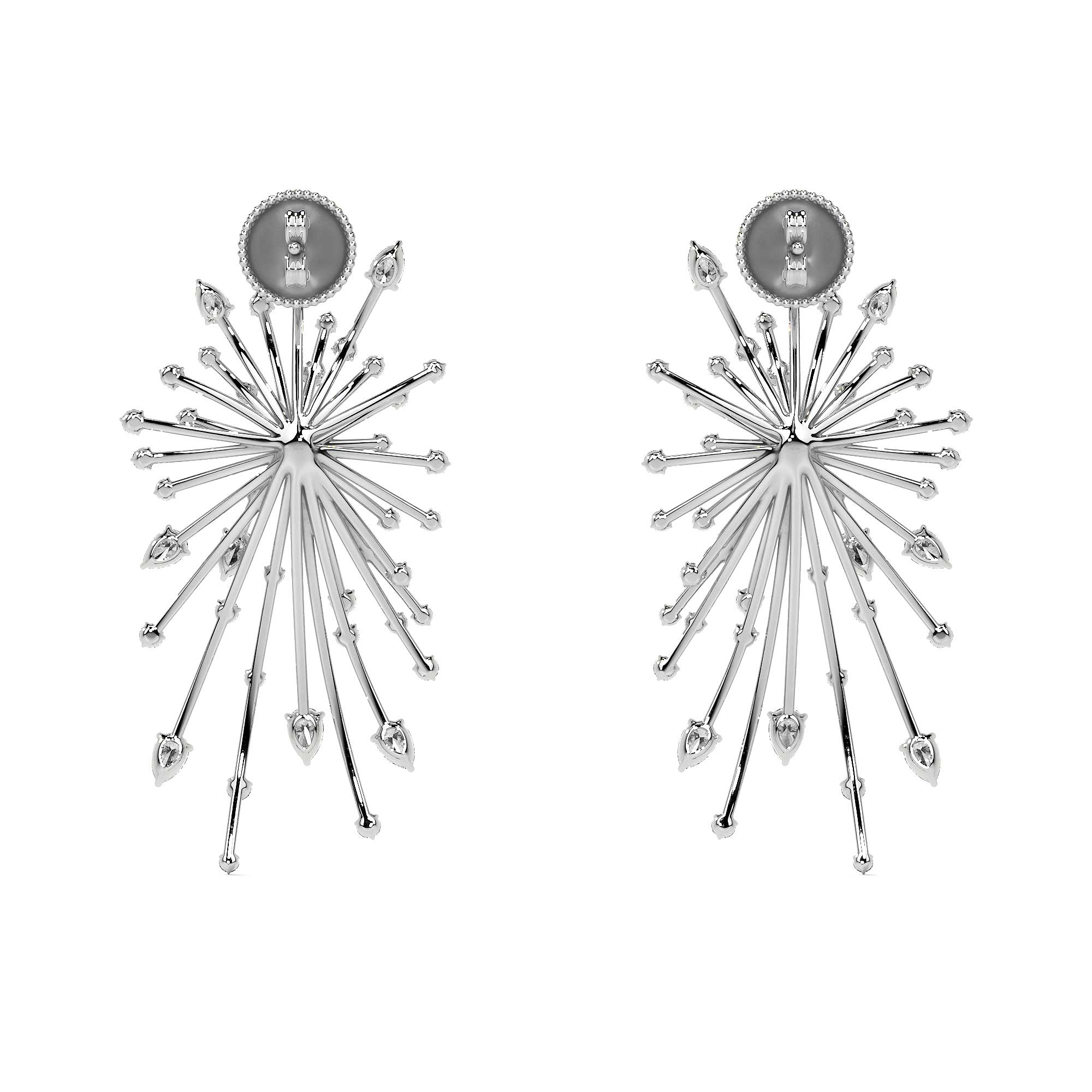 Firework Diamond Earrings