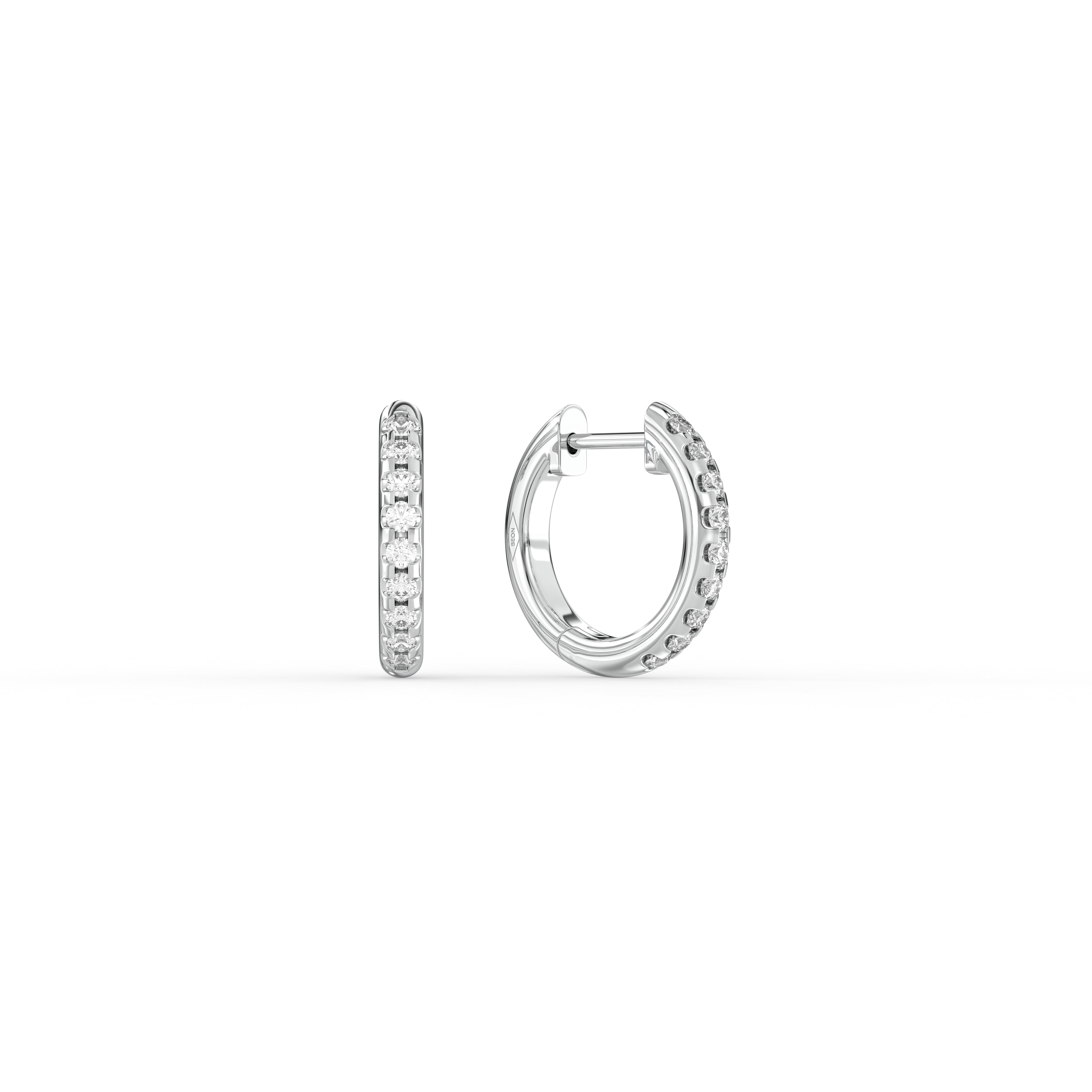 Multiway Pavé Hoop Earrings with Pear Drop