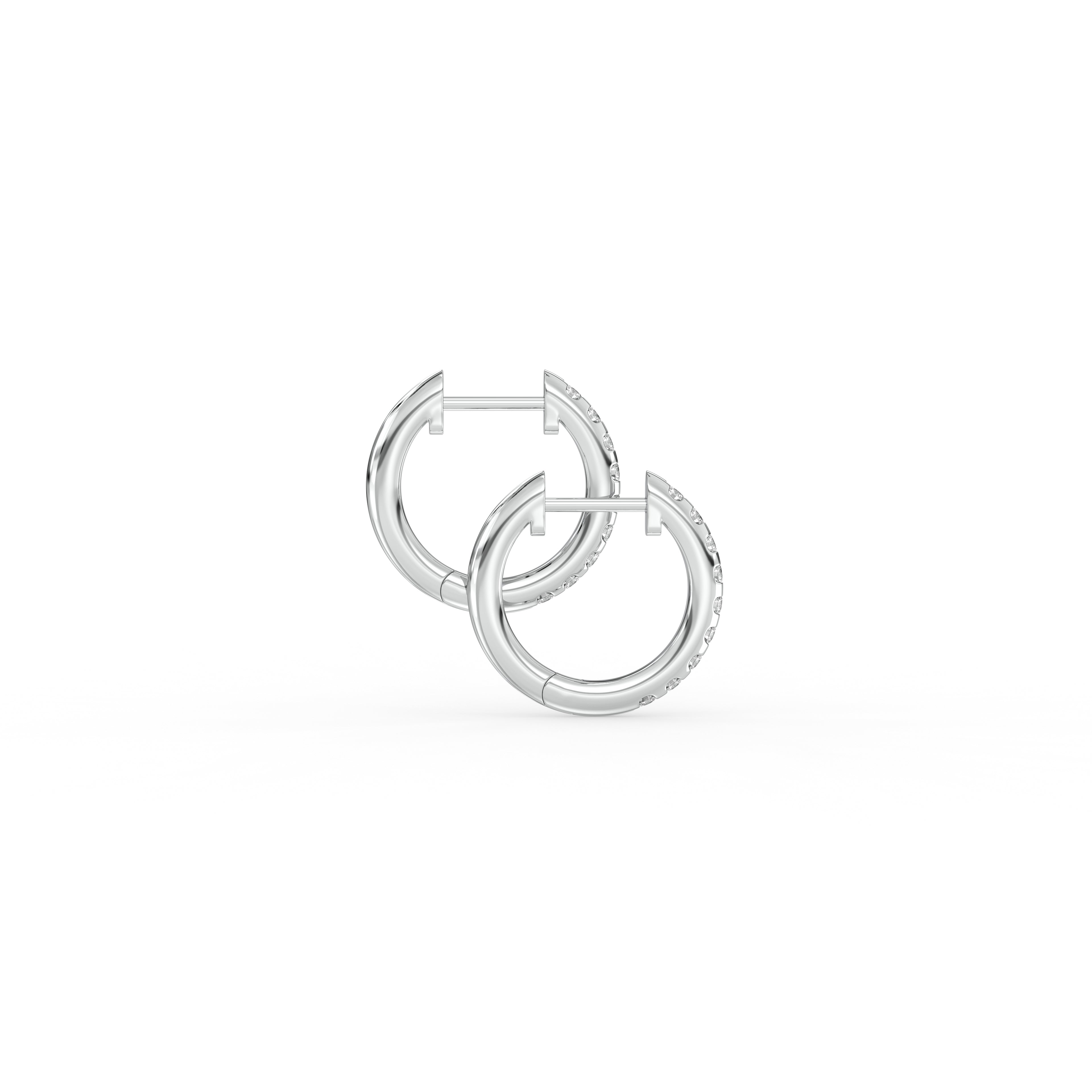 Multiway Pavé Hoop Earrings with Pear Drop