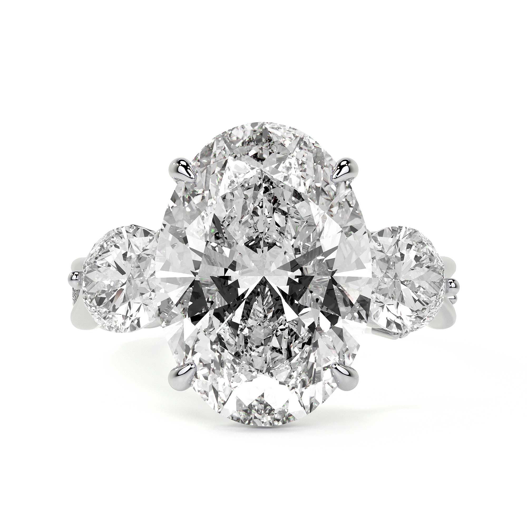 Victoria Enchanted Oval Diamond Ring