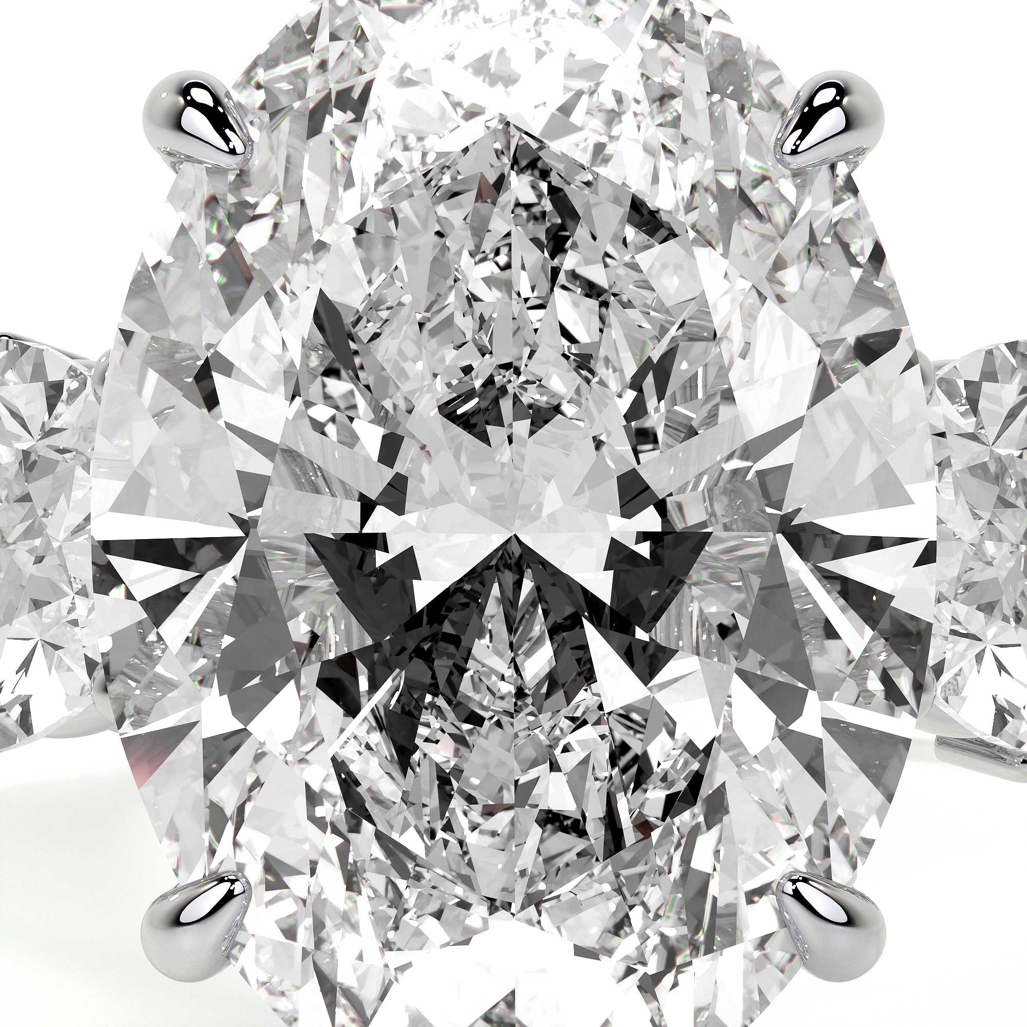 Victoria Enchanted Oval Diamond Ring