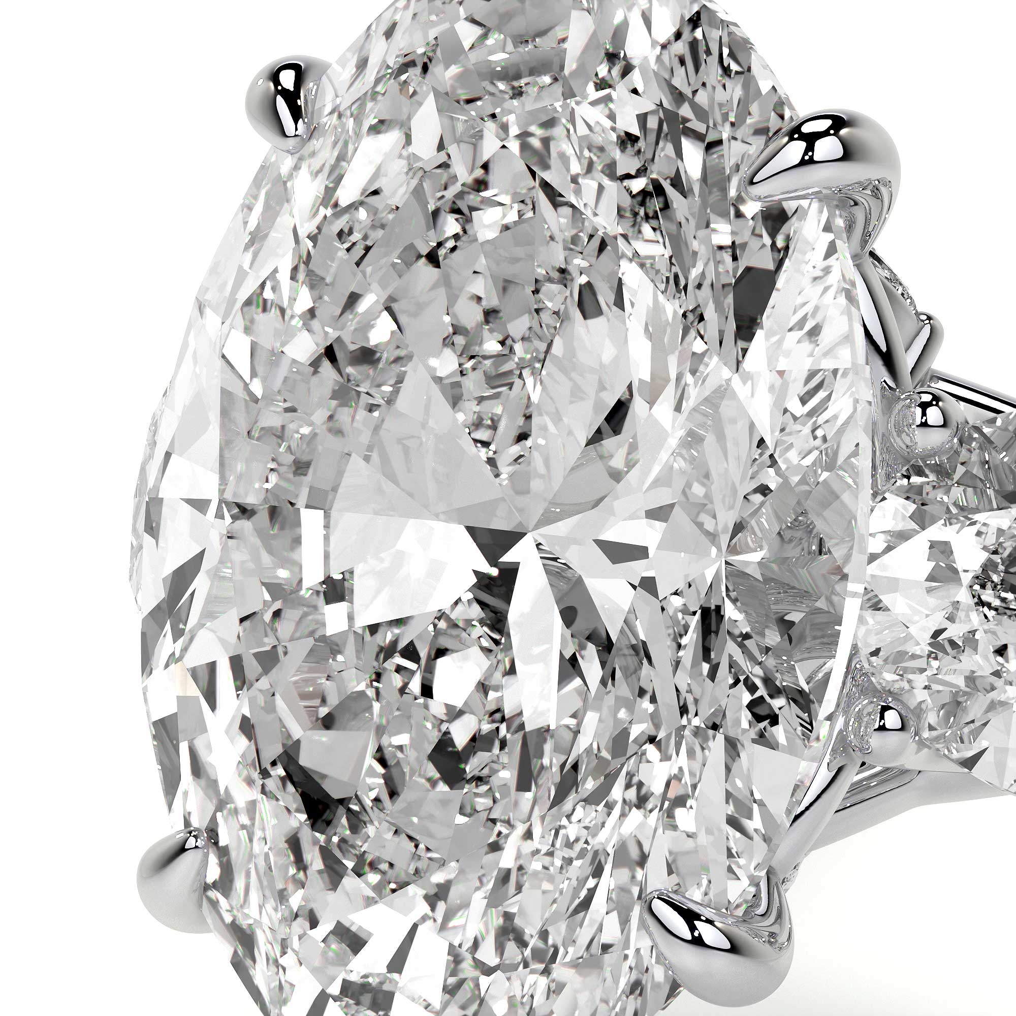 Victoria Enchanted Oval Diamond Ring