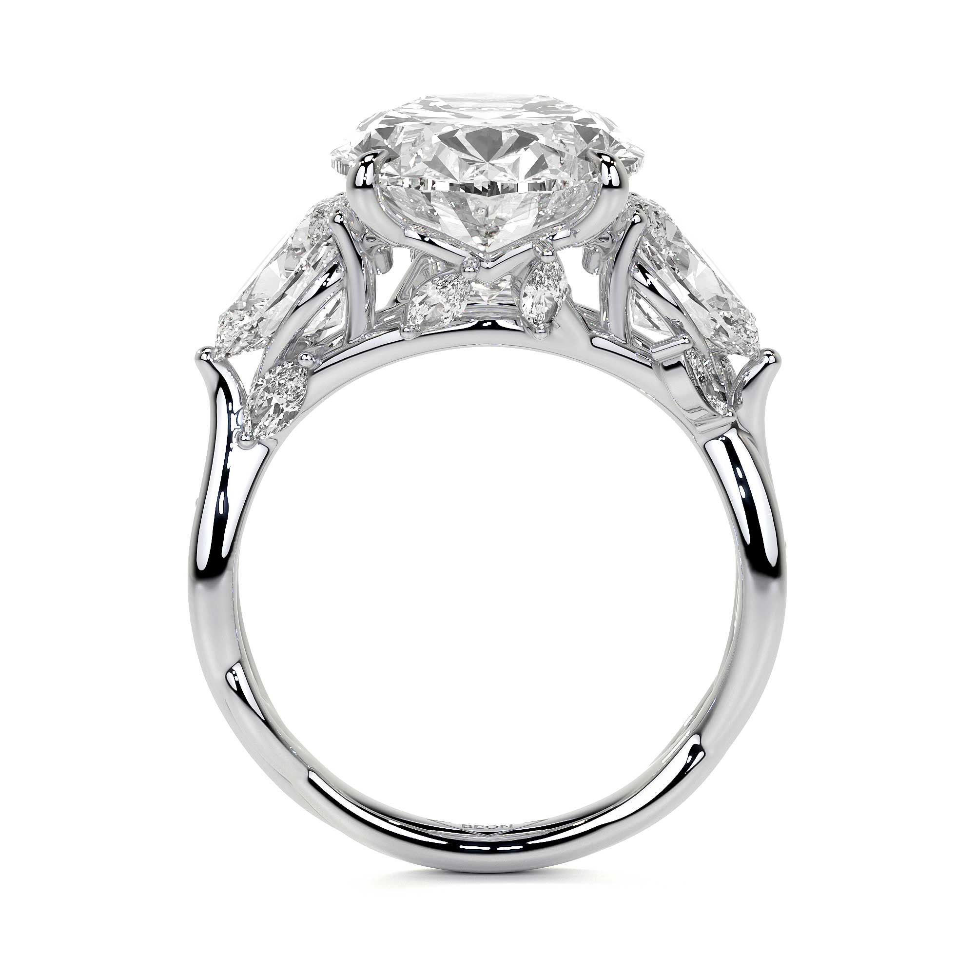Victoria Enchanted Oval Diamond Ring