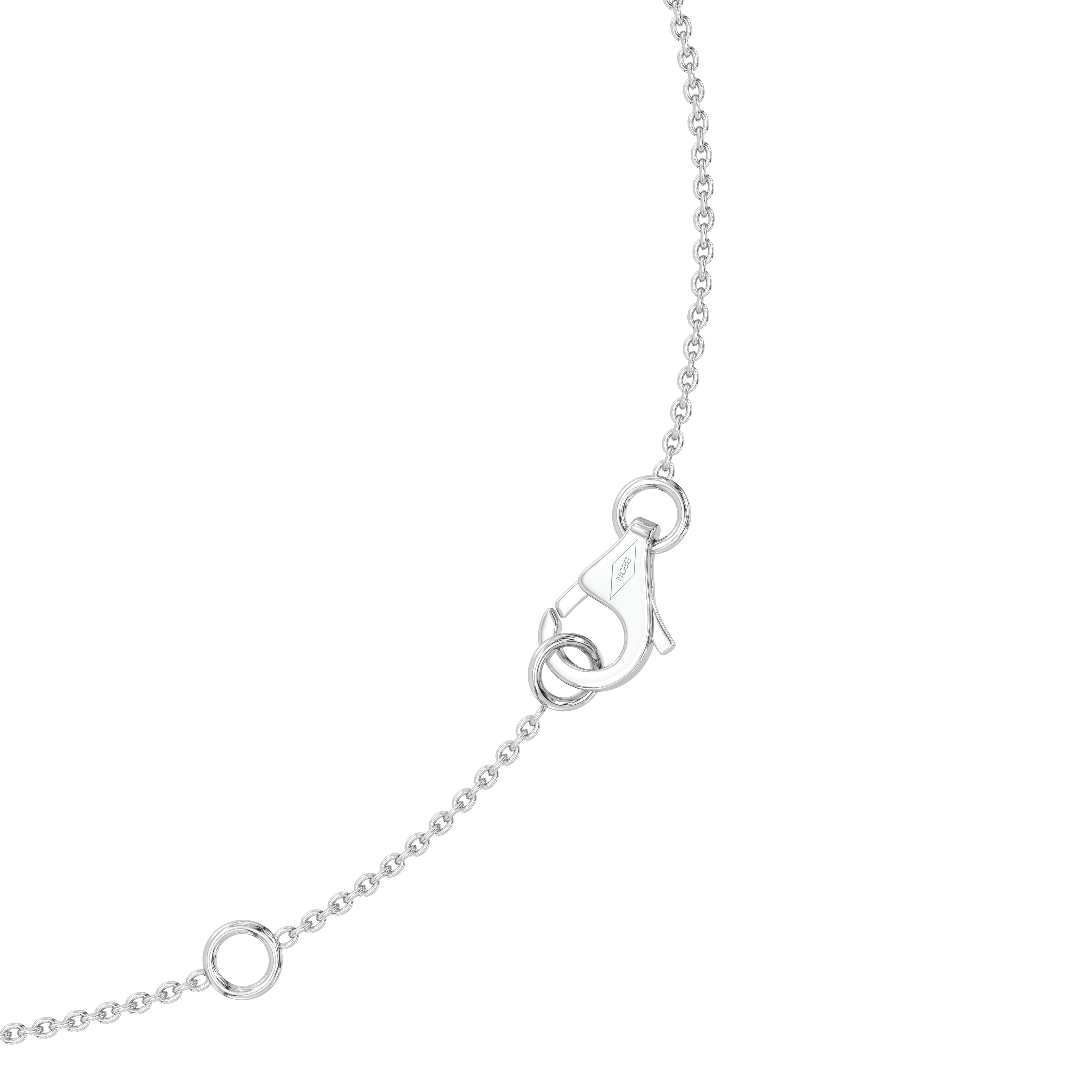 Oval Cosmic Diamond Necklace
