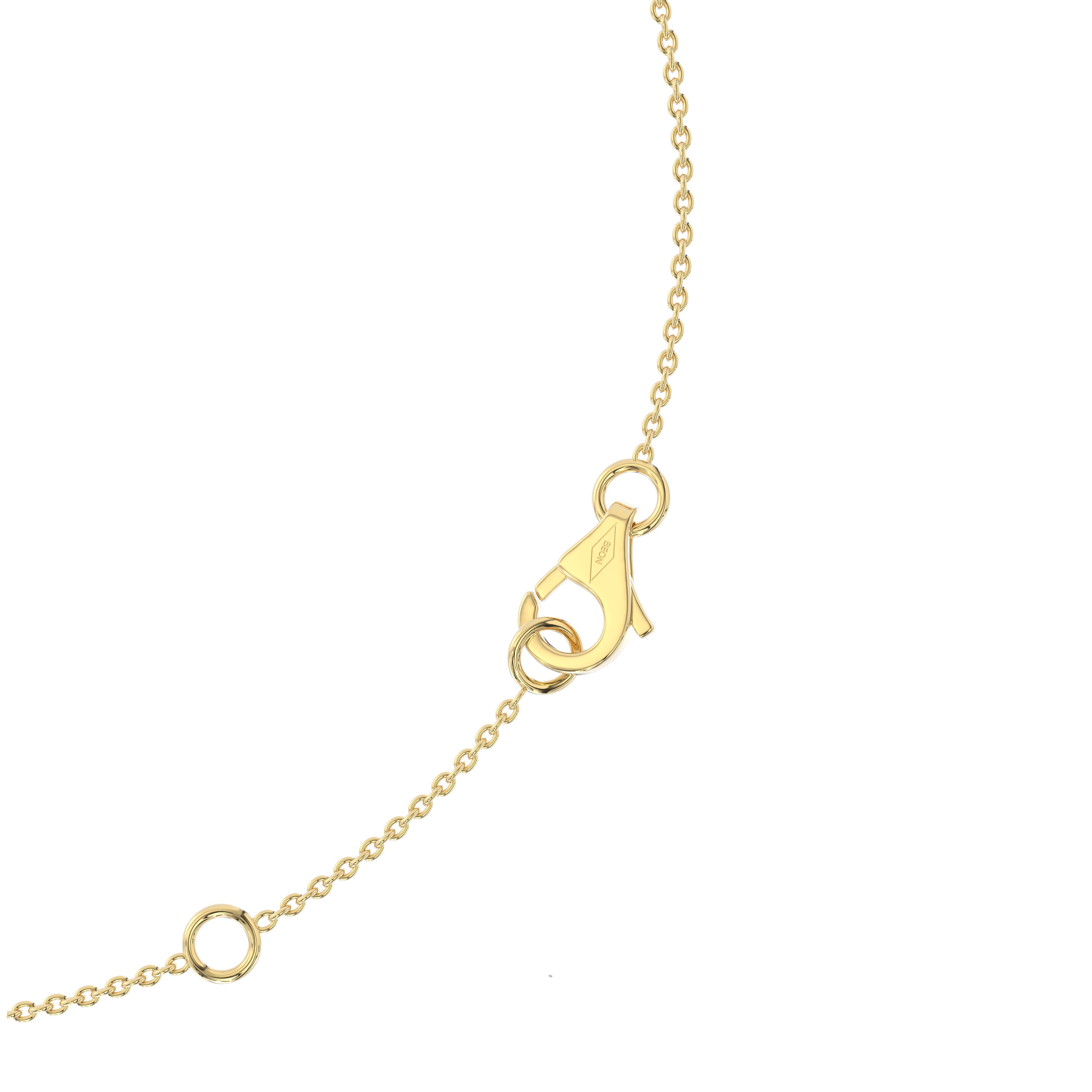 Oval Cosmic Diamond Necklace