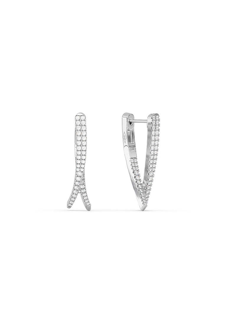 Luminous Tides Hoop Earrings