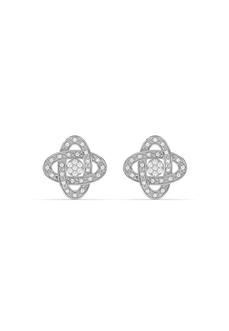 Blooming Galaxy Lab-Grown Diamond Stud Earrings
