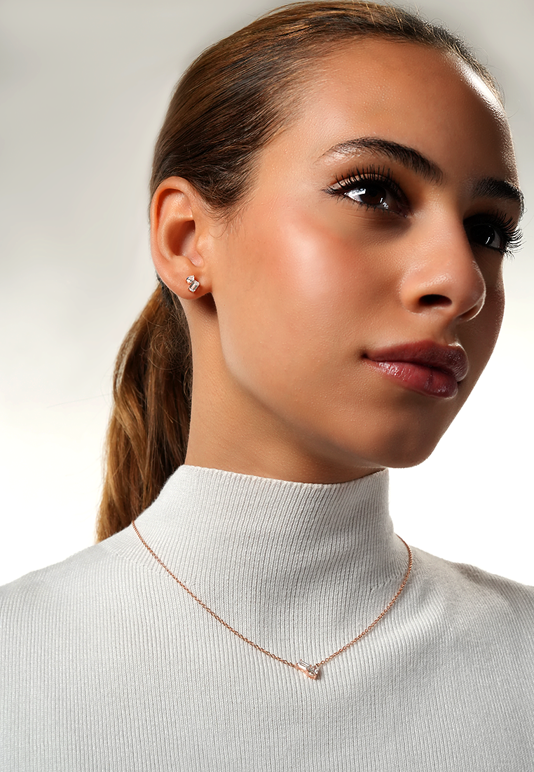 Toi Et Moi Brilliant Duo Lab Grown Diamond Stud Earrings