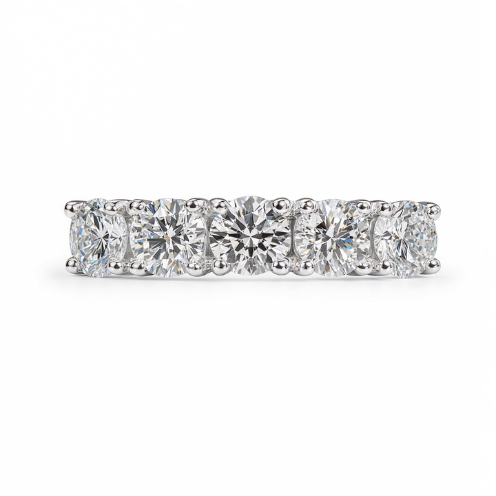 ROUND DIAMOND ⅓ ETERNITY RING