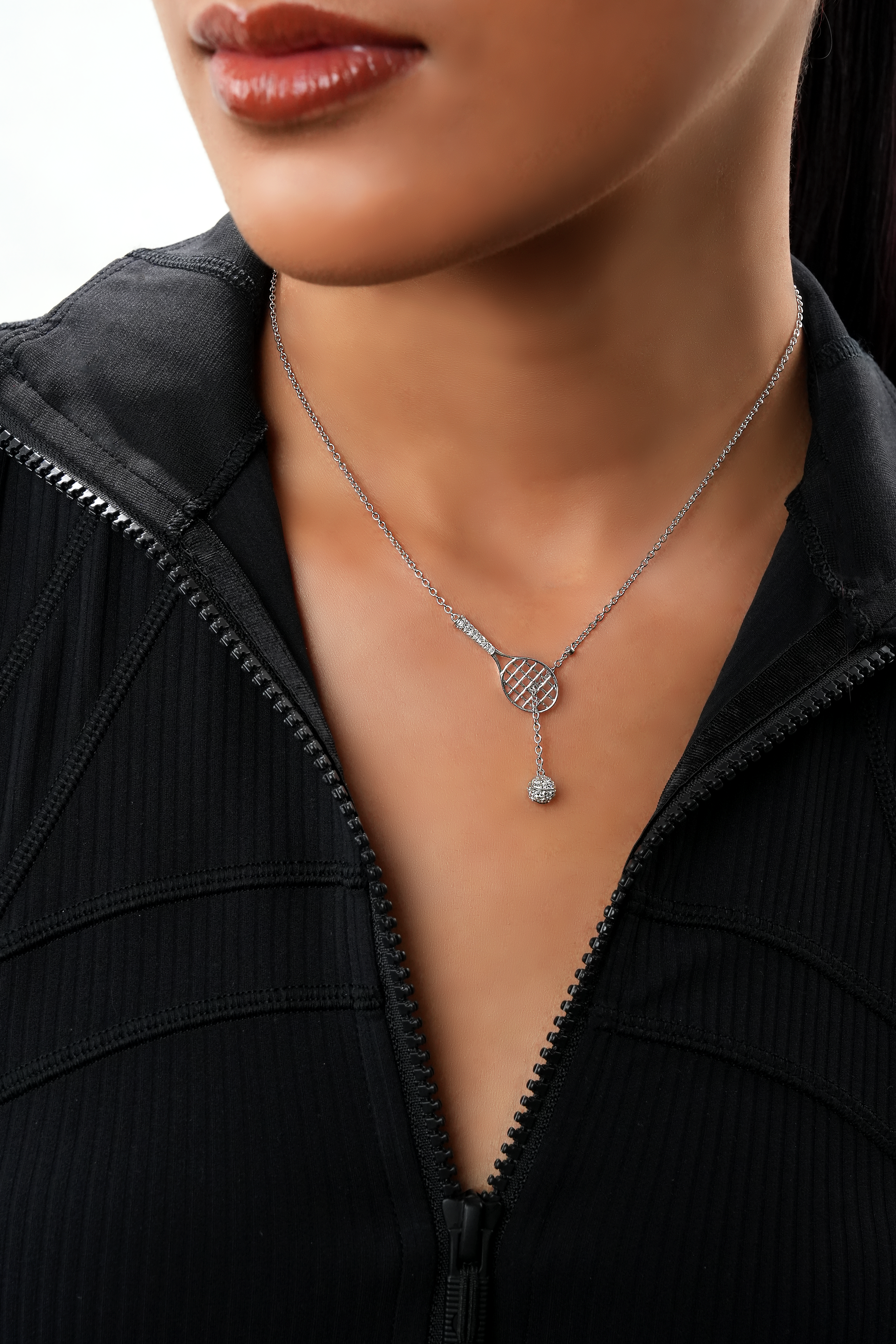 Champion's Racket Necklace