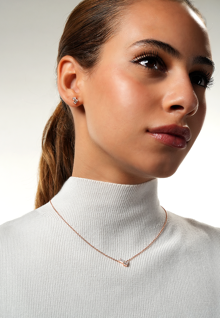 Toi Et Moi Brilliant Duo Lab Grown Diamond Pendant Necklace