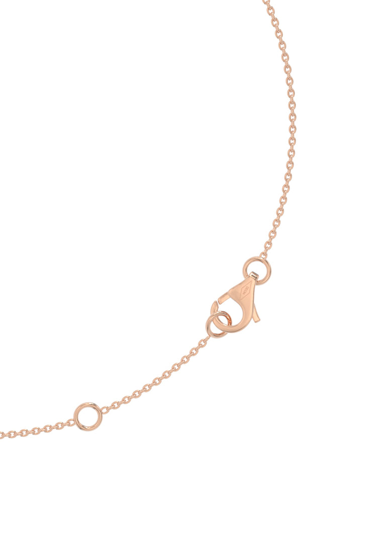 Oval Cosmic Lab Grown Diamond Pendant Necklace