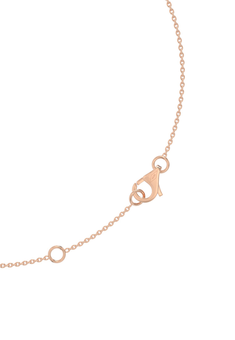 Modern Trillion Cut Lab Grown Diamond Pendant Necklace
