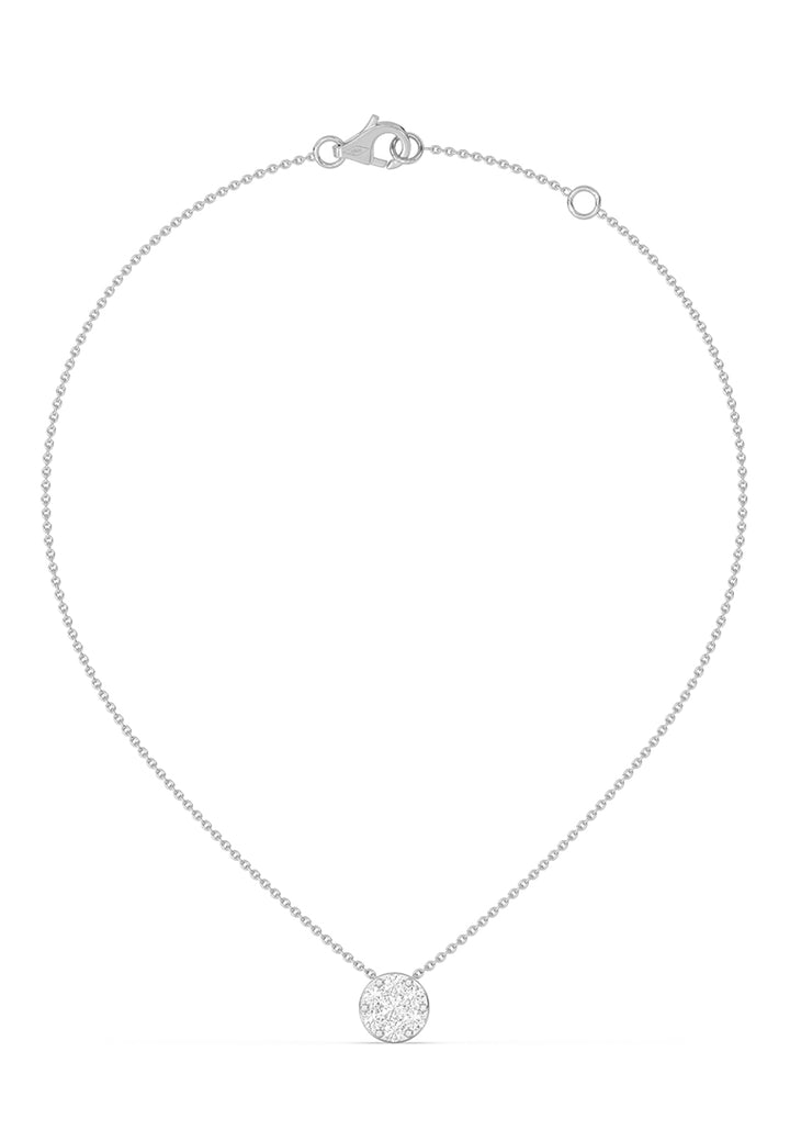 Petal Cluster Lab Grown Diamond Pendant Necklace