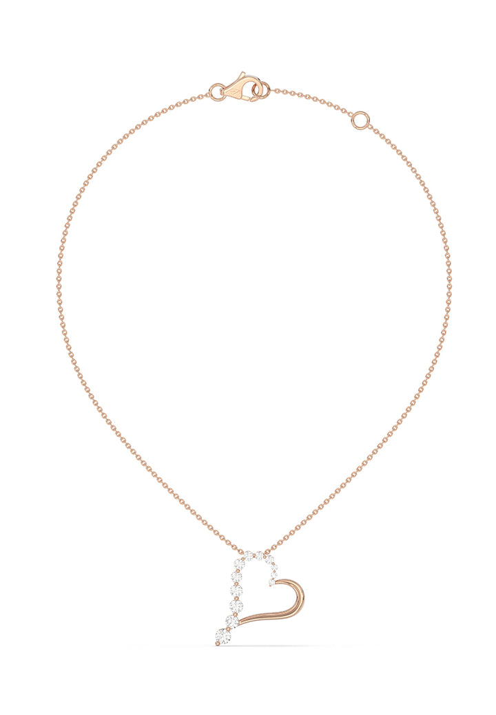 Heartstream Lab Grown Diamond Pendant Necklace