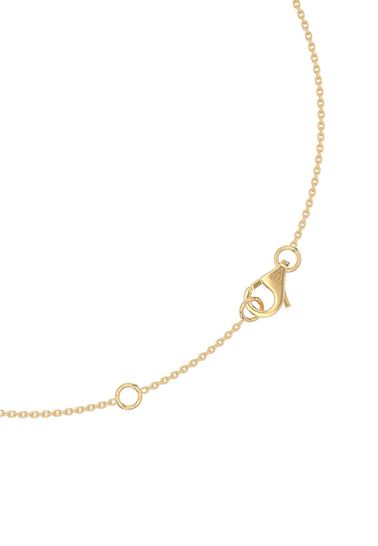 Classic Round Halo Lab Grown Diamond Pendant Necklace