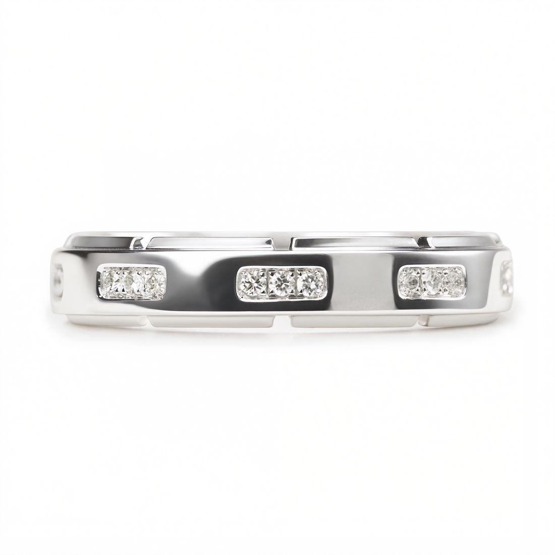 AXIS DIAMOND COUPLE RING BAND
