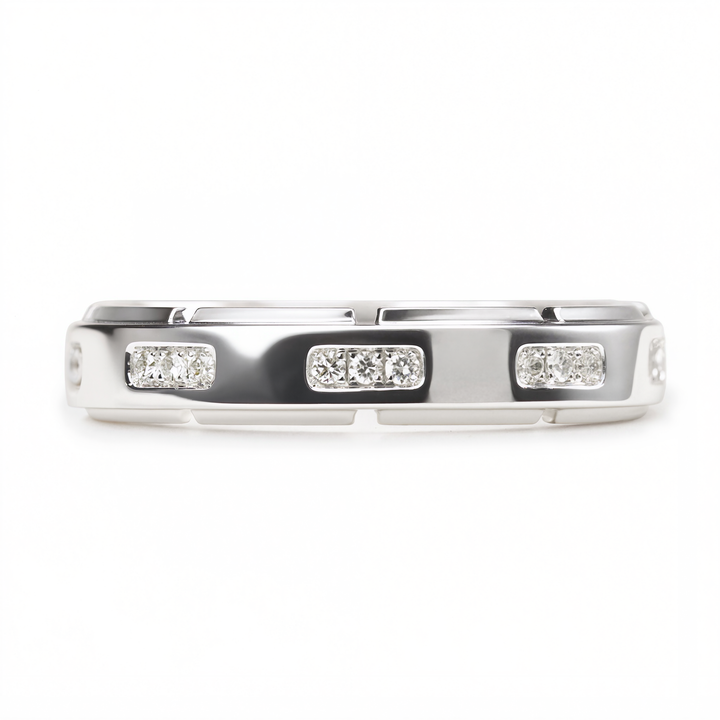 AXIS DIAMOND COUPLE RING BAND