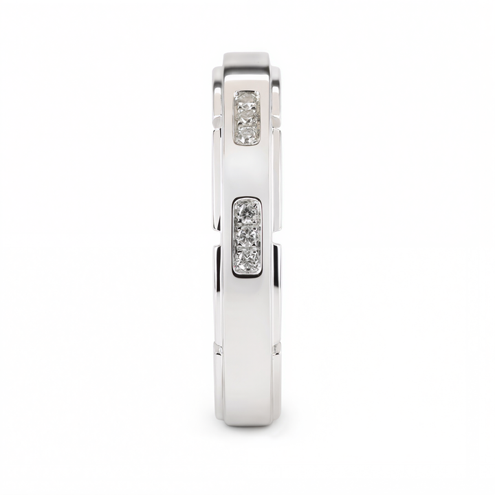 AXIS DIAMOND COUPLE RING