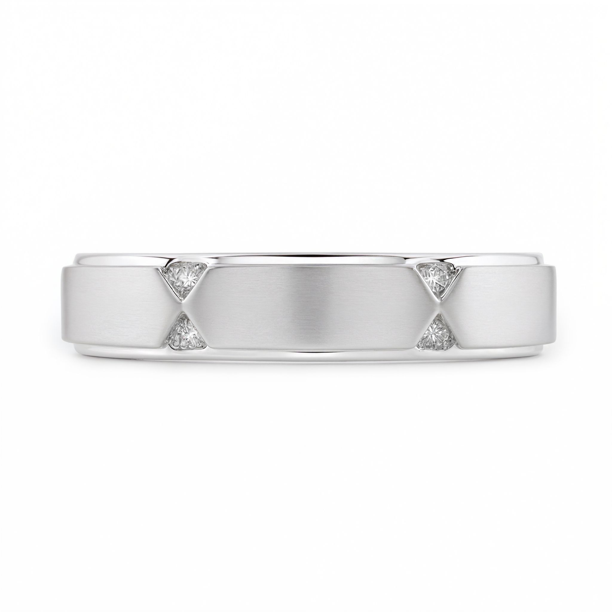 TRIA DIAMOND COUPLE RING BAND