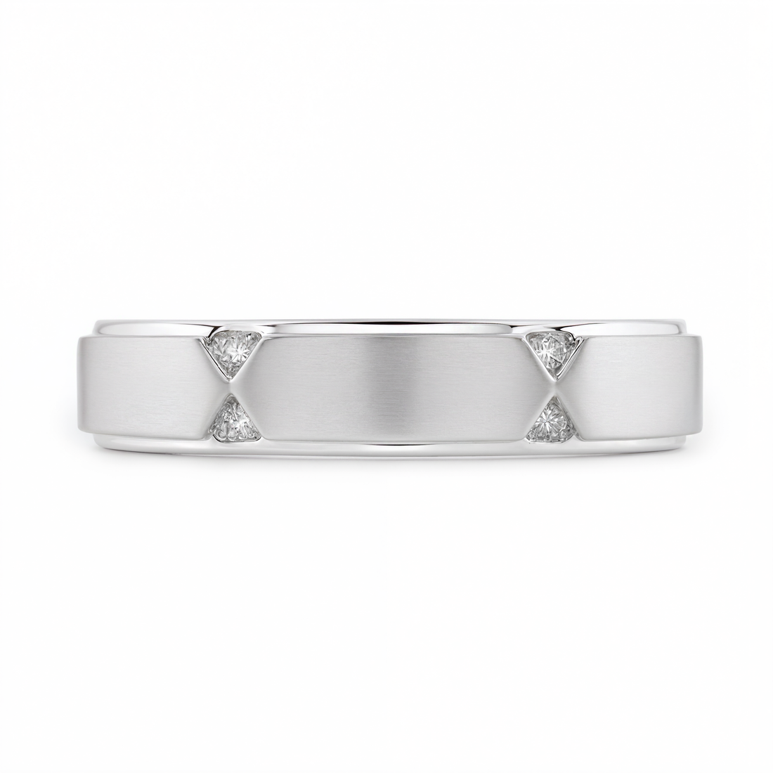 TRIA DIAMOND COUPLE RING BAND