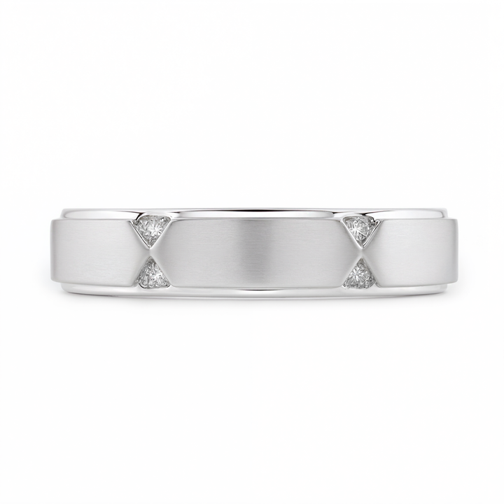 TRIA DIAMOND COUPLE RING BAND