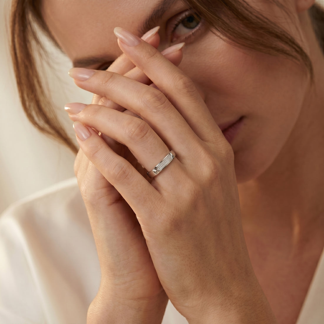 TRIA DIAMOND COUPLE RING