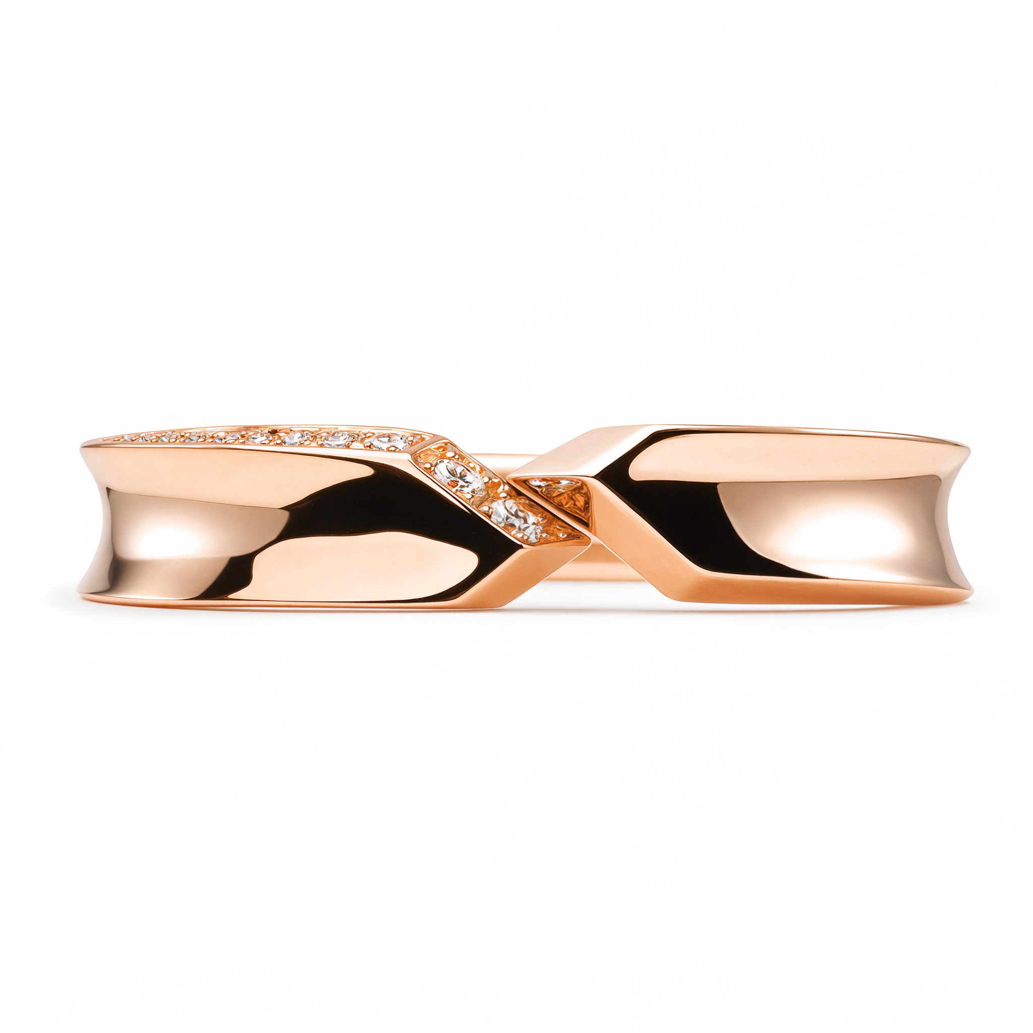 VEYRA DIAMOND COUPLE RING BAND