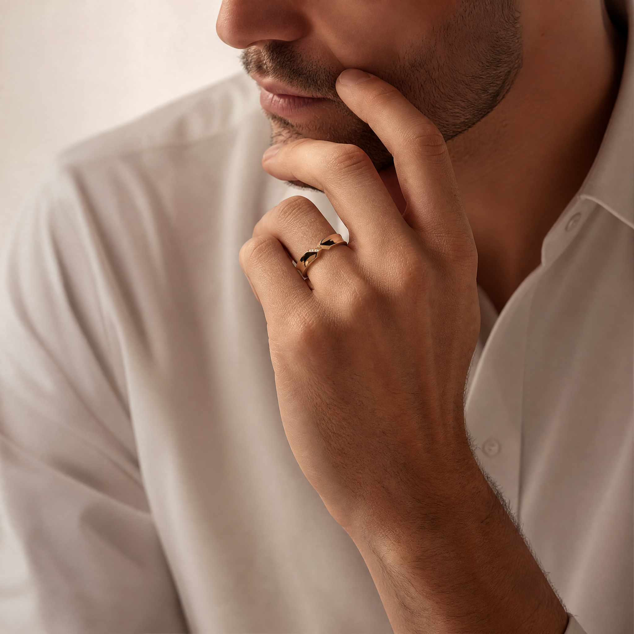 VEYRA DIAMOND COUPLE RING BAND