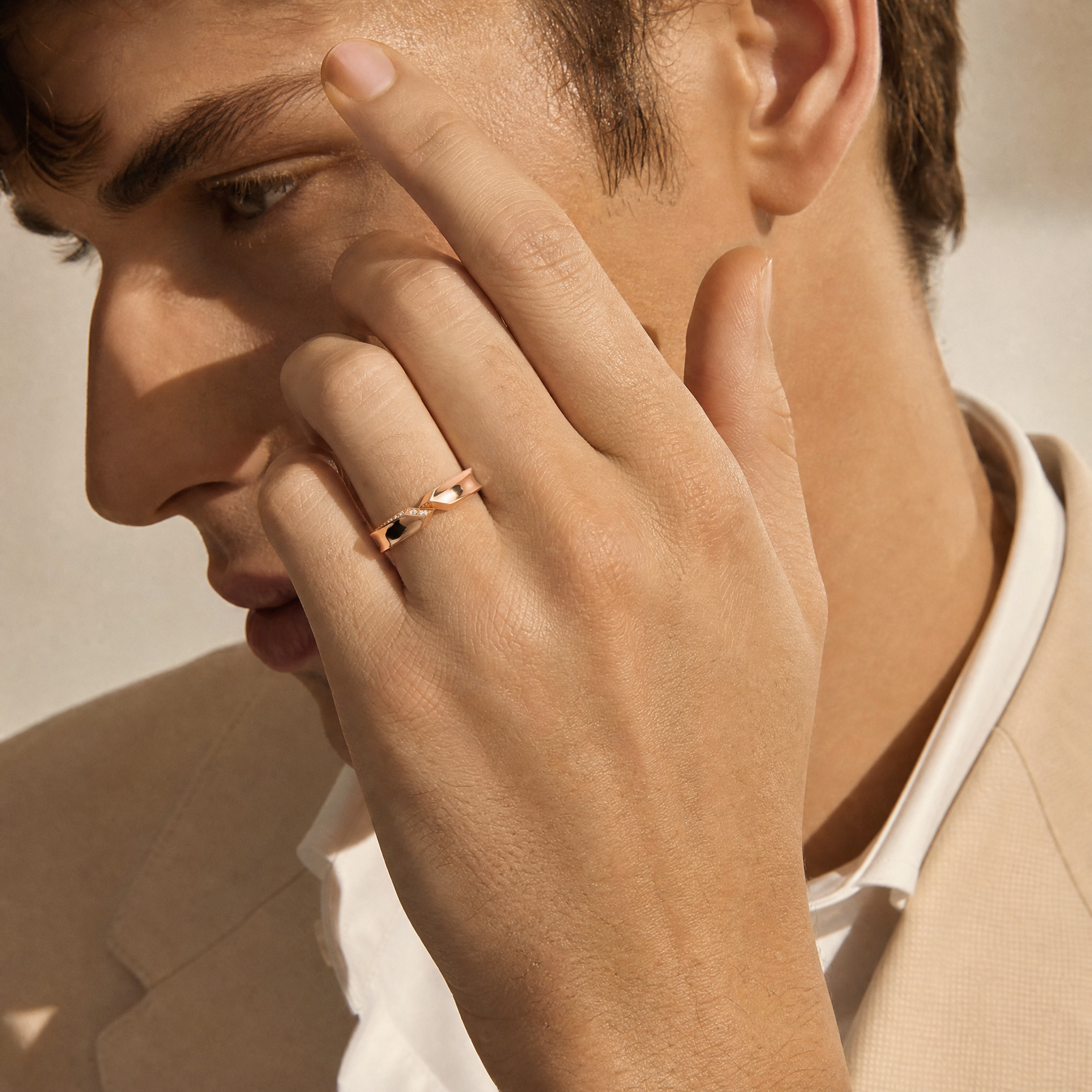VEYRA DIAMOND COUPLE RING BAND