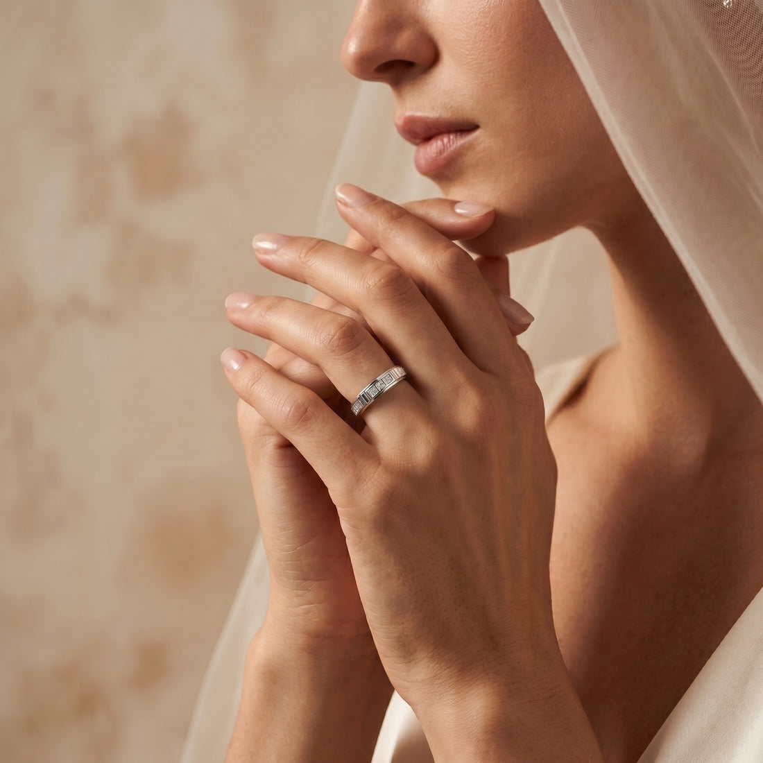 LINEA PRINCESS DIAMOND COUPLE RING